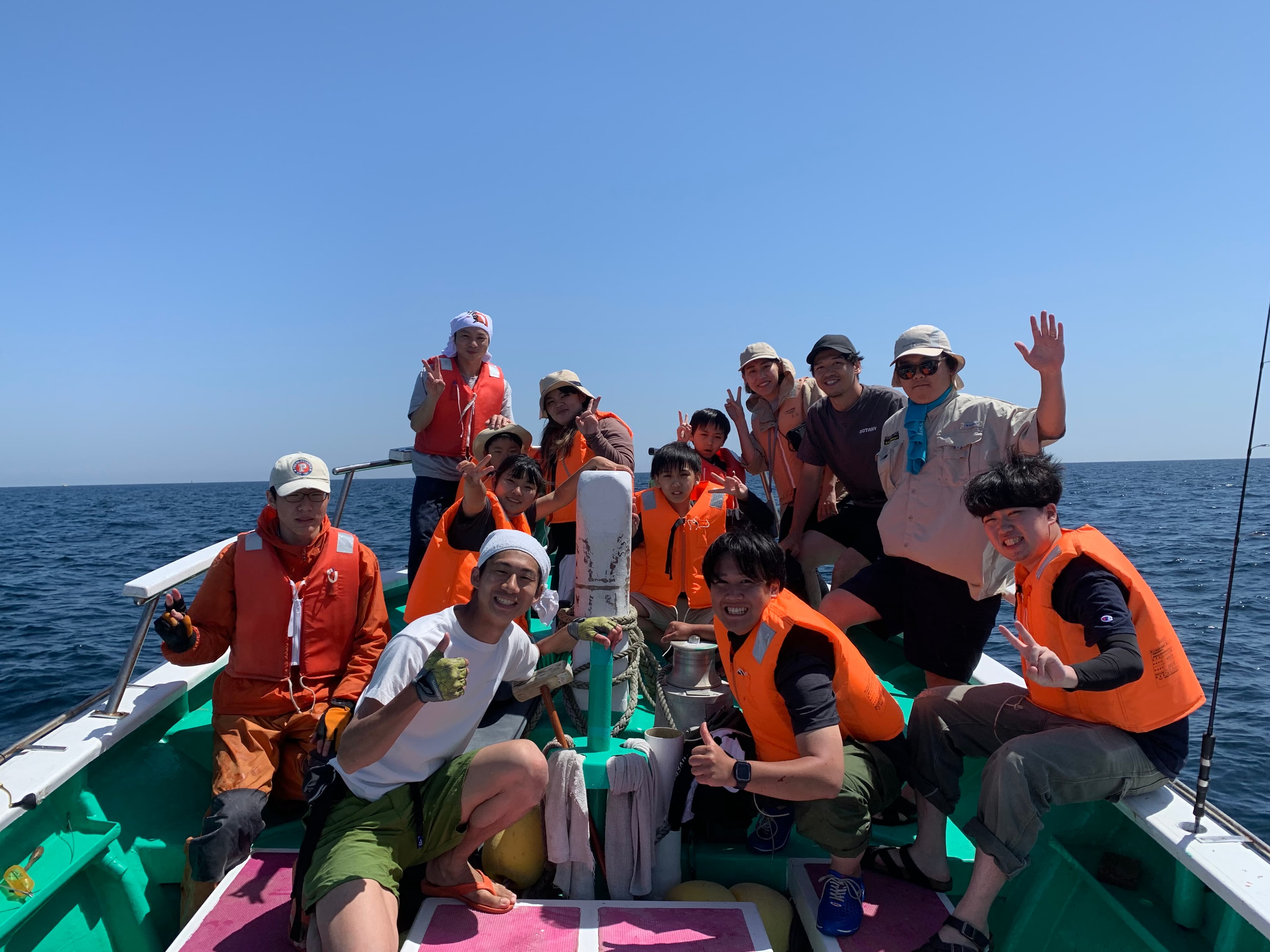 オフ会でアジ五目釣りを行いました!